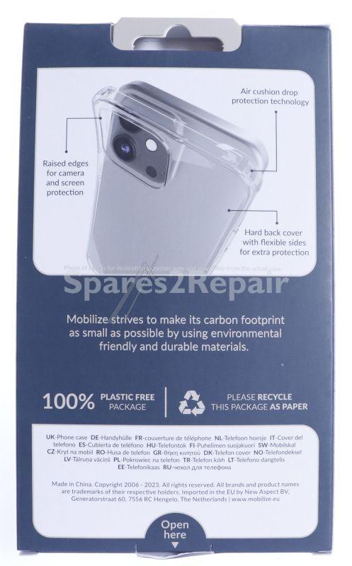 Mobilize Leather Bag Gsm - 29788 Mobilize Naked Protection Case Apple Iphone 16 Pro Max Clear