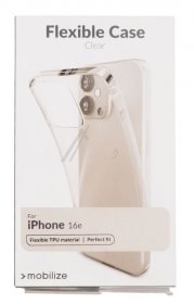 Mobilize Leather Bag Gsm - 80715 Mobilize Gelly Case Apple Iphone 16e Transparent