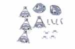 Compatible Clip - Bearing For Folding Spindle Rows Under Basket Alternative For Bosch-siemens 00418675