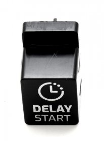 Button - 1741050200 C00938210 Program Delay Button - Black [Arcelik]