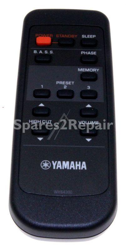 Yamaha Ir remote Control - Wh643000 Remote Control Soavo-900sw