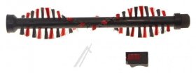 Severin Brush Roller Vacuum Cleaner - 1477-048 Brush Roller With Lock Black-red