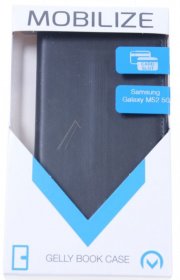 Mobilize Leather Bag Gsm - 27459 Mobilize Classic Gelly Wallet Book Case Samsung Galaxy M52 5g Black
