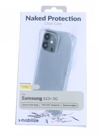 Mobilize Leather Bag Gsm - 28532 Mobilize Naked Protection Case Samsung Galaxy S23+ 5g Clear