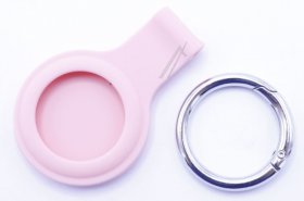 Xccess Communicator - Xccess Silicon Airtag Schlusselanhanger, Anhanger Fur Schlusselbund Pink