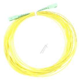 Logilink Optical Plug/optical Plug - Fibre Simplex Patch Cord, Os2 Sm G.657.a2, Sc-apc To Sc-apc, 10 M