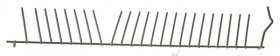 Kuppersbusch Accessories Basket - 436721 Folding Spike Insert Plate Bottom