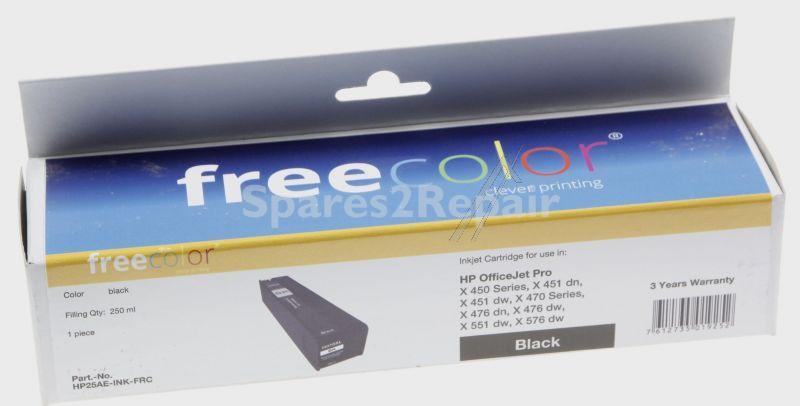 Freecolor Cartridge - Hp25ae-ink-frc K20465f7 Inkjet Black For Hp Cn625ae