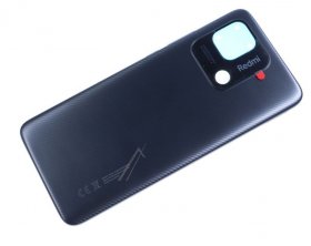 Xiaomi Battery Compartment Lid - 55050001xl9t Xiaomi Redmi 10c (220333qag) Battery Cover Black