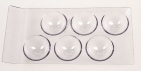 Smeg Egg Compartment Fridge - 767532577 Eggs Tray 70 Oem Seffaf 9