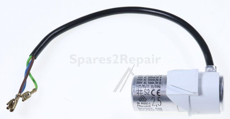 Capacitor - 140026376206 Run Capacitor 2 5µf [Electrolux Aeg]