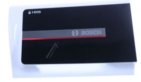 Detergent Dispenser Cover - 12043228 Tray Handle-dispenser Ground Body White Front Black I-dos [Bosch Siemens]