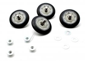 Lg Roller - 4581el2002l Roller Assembly Dryer Roller Parts Assembly Roller+shaft+washer+stopper+nut+bag (osungsa) Natural