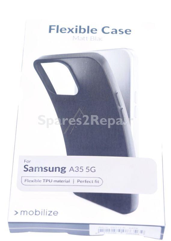 Mobilize Leather Bag Gsm - 29312 Mobilize Rubber Gelly Case Samsung Galaxy A35 5g Matt Black