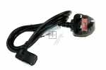 Saeco Mains Power Lead - 183970350 996530025882 Power Cable Uk J05w-f3x1 Black L=1200mm