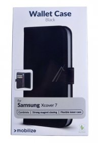 Mobilize Leather Bag Gsm - 29411 Mobilize Classic Gelly Wallet Book Case Samsung Galaxy Xcover 7 Black