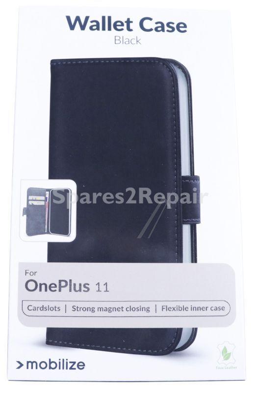 Mobilize Leather Bag Gsm - 28719 Mobilize Classic Gelly Wallet Book Case Oneplus 11 Black