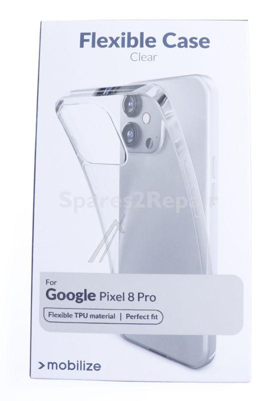 Mobilize Leather Bag Gsm - 29119 Mobilize Gelly Case Google Pixel 8 Pro Transparent