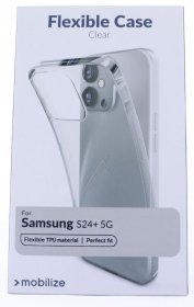 Mobilize Leather Bag Gsm - 29169 Mobilize Gelly Case Samsung Galaxy S24+ 5g Clear