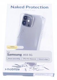 Mobilize Leather Bag Gsm - 29293 Mobilize Naked Protection Case Samsung Galaxy A55 5g Clear