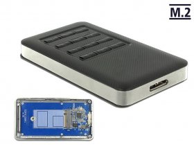 Delock Hard Discs Adapter - Externes GehÄuse M 2 Key B 42 Mm Ssd > Usb 3 0 Typ Micro-b - 42594