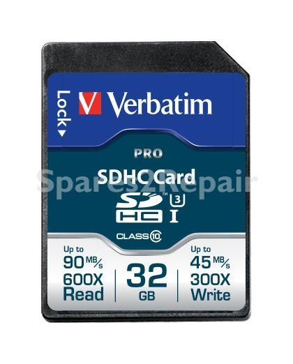 Verbatim Memorycard - 32gb Secure Digital Card Sdhc Pro Uhs-3 32gb Class 10