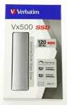 Verbatim External Ssd Hard Drive - Vx500 120gb, Usb3.1 Ssd-festplatte, Extern, G2