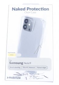 Mobilize Leather Bag Gsm - 24510 Mobilize Naked Protection Case Samsung Galaxy Note9 Clear