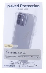 Mobilize Leather Bag Gsm - 29909 Mobilize Naked Protection Case Samsung Galaxy S24 5g Clear