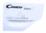 Detergent Dispenser Cover - 43028165 Detergent Dispenser Cover [Candy Hoover]