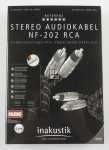 Inakustik Stereo Cable Phono Plug - Referenz Nf-202 Stereo Set 0,6m , Nvp Audiokabel