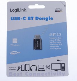 Logilink Dongle Bluetooth - Usb-c Bluetooth 5 3 Adapter Dongle - BT0048A