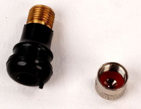 Platum Valve - Spare116 Straight Valve For Tubeless Rims With Ø8 5mm Hole Diameter Straight Valve For Tubeless