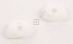 Xccess Foam Pad Headphones - 50760 Silicone Earplugs For Apple Earpods & Airpods White