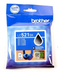 Brother Cartridge - Lc-521 Bk Ink Cartridge Black 0 5k