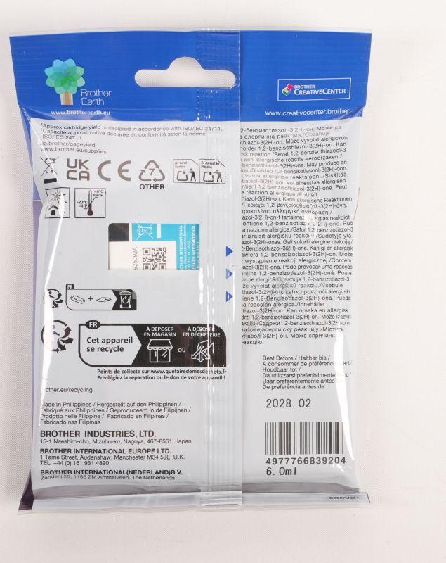 Brother Cartridge - Lc-521 C Ink Cartridge Cyan 0 5k