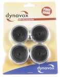Dynavox Foot - 50x16mm 206381 Hifi-accessories Set X 4 Polished Silver