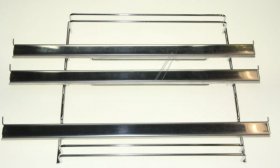 Telescopic Slideout Oven Grills - 00682443 Telescoping Extension Rails 3-fold [Bosch Siemens]