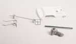 Washing Machine And Tumble Dryer Door Handles - 4055976478 Handle door kit white [Electrolux Aeg]