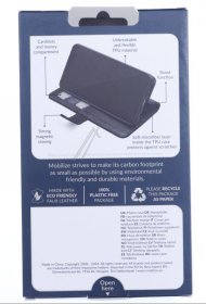 Mobilize Leather Bag Gsm - 29730 Mobilize Premium Gelly Wallet Book Case Apple Iphone 16 Pro Black