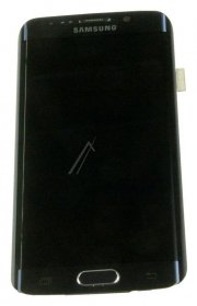 Samsung LCD Touchscreen - Black (incl. adhesive) - Galaxy S6 Edge - GH97-17162A