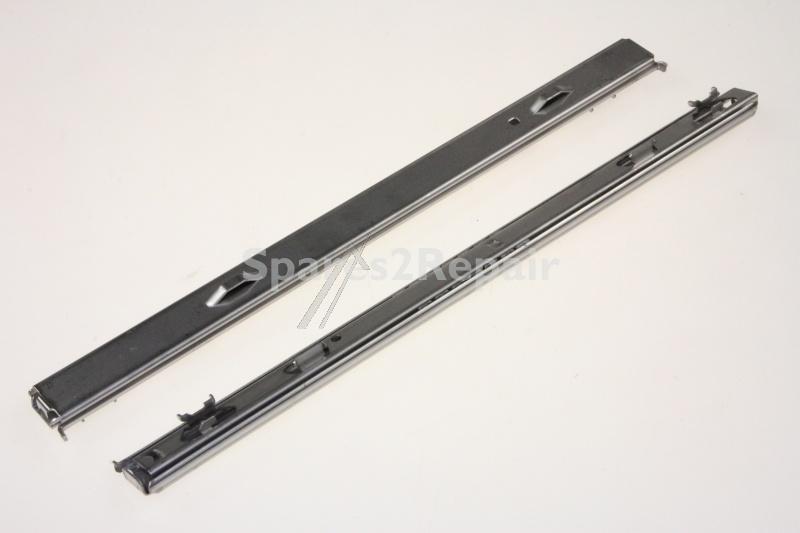 Telescopic Slideout Oven Grills - C00116235 482000028878 Runners - Oven Shelf Supports (2 [Whirlpool Indesit]