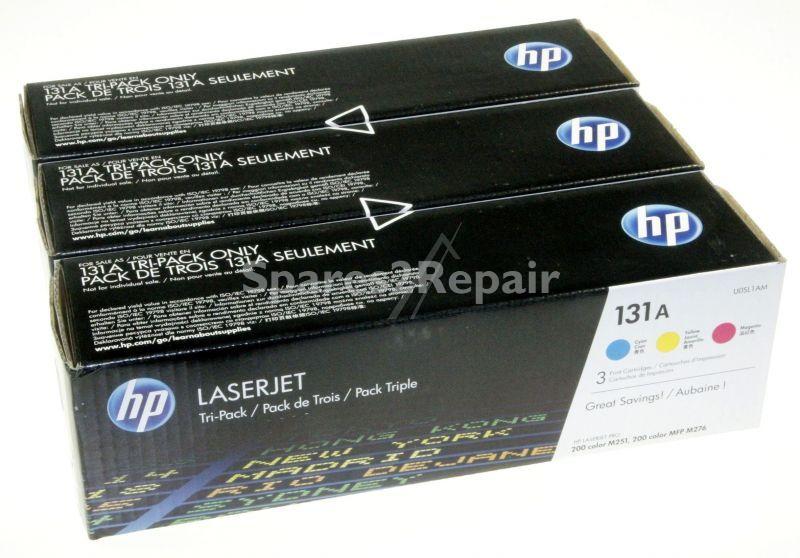 Hewlett Packard Toner Cartridge - 131a U0sl1am Toner Multipack Cmy