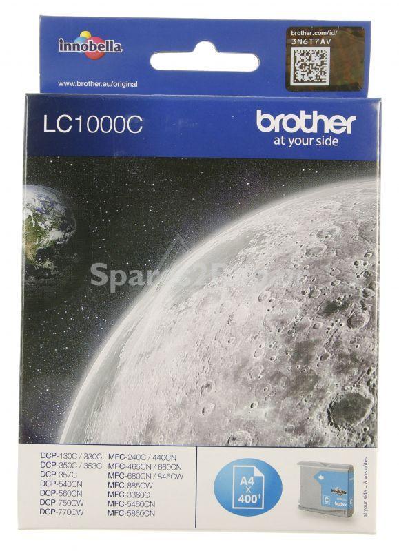 Brother Cartridge - Lc1000c Brother Ink Cartridge Blue Dcp-130c- 330c- 540cn- 750cw-