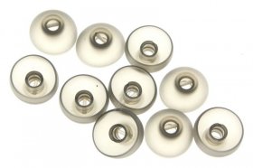 Sennheiser Foam Pad Headphones - 561099 Ear-adapter L Black Transparent (10 Pcs)