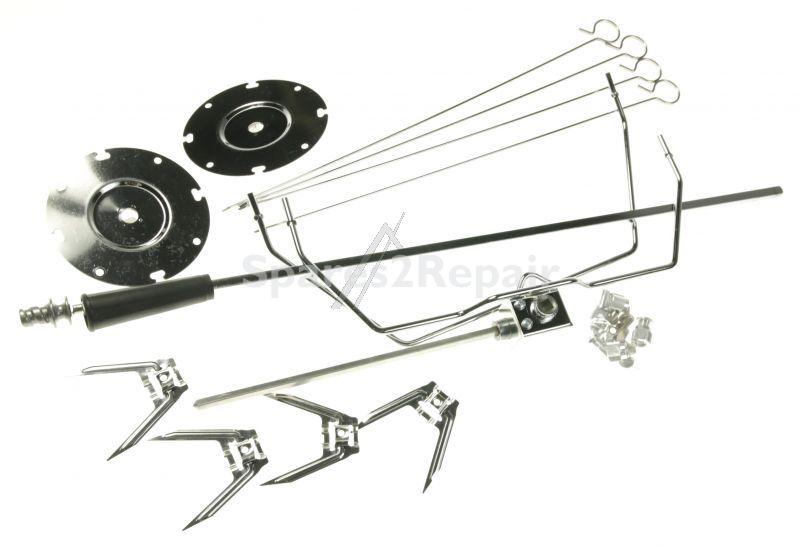 Smeg Grill Spit - 698130124 Roasting-jack Assembly
