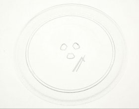 Microwave Turntable Plate - 9178005222 C00904875 Glass Tray [Arcelik]