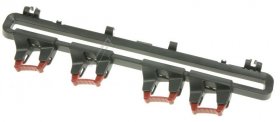 Fixings And Brackets - 140101607061 Holder Glass Pane Red [Electrolux Aeg]