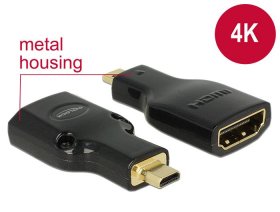Delock Cable/plugs/adapter - 65664 Adapter High Speed Hdmi With Ethernet ? Hdmi Micro-d Male >