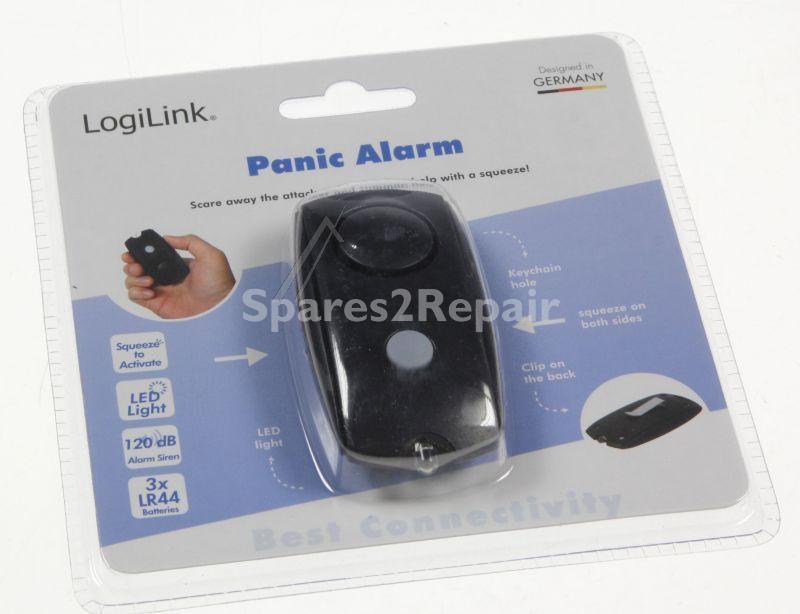 Logilink Detector - Mobile Alarm, Personal Alarm With Clip Mount